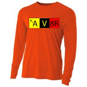 AV8R Pilot Expressions Cooling Performance Long Sleeve Crew