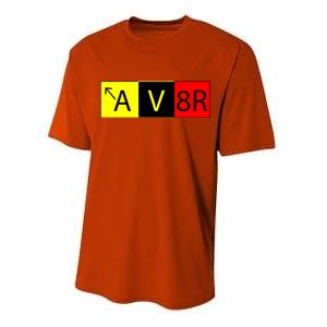 AV8R Pilot Expressions Performance Sprint T-Shirt