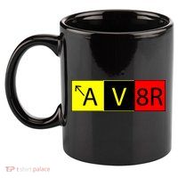 AV8R Pilot Expressions 11oz C Handle Ceramic Mug