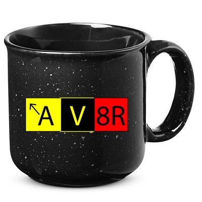 AV8R Pilot Expressions 15oz Campfire Ceramic Mug