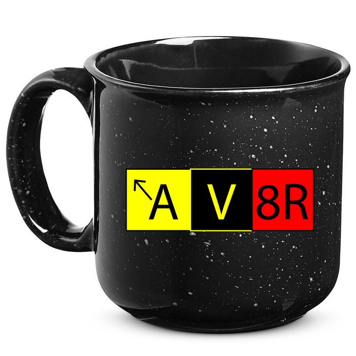 AV8R Pilot Expressions 15oz Campfire Ceramic Mug