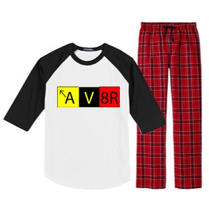 AV8R Pilot Expressions Raglan Sleeve Pajama Set