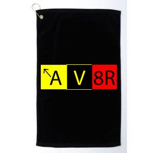 AV8R Pilot Expressions Platinum Collection Golf Towel