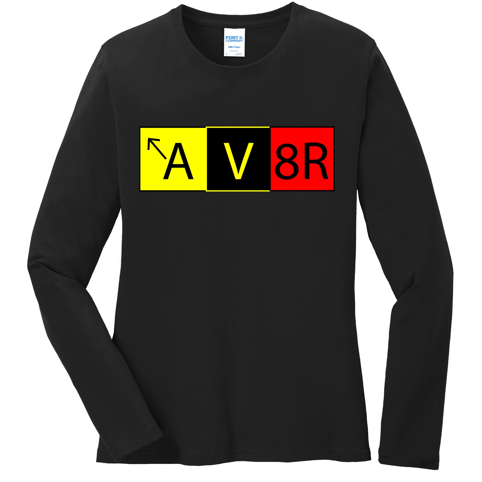 AV8R Pilot Expressions Ladies Long Sleeve Shirt