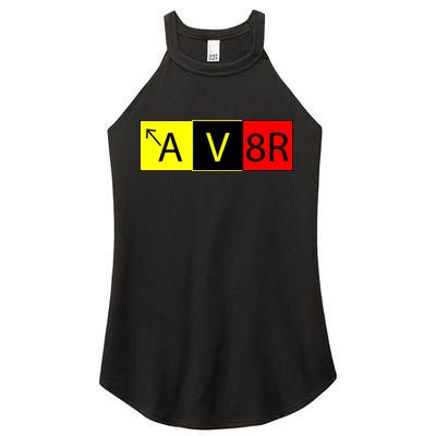 AV8R Pilot Expressions Women's Perfect Tri Rocker Tank