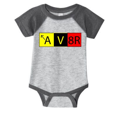 AV8R Pilot Expressions Infant Baby Jersey Bodysuit