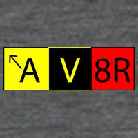 AV8R Pilot Expressions Women's V-Neck T-Shirt
