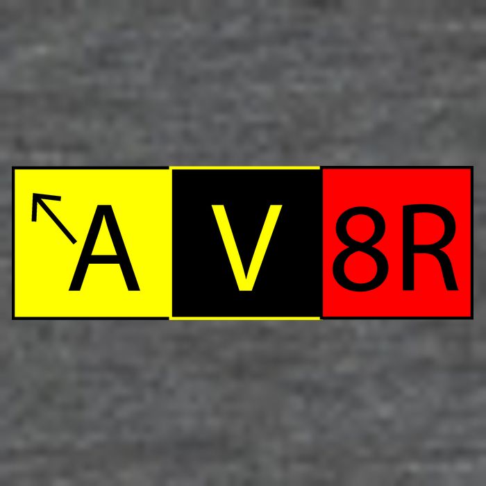 AV8R Pilot Expressions Women's V-Neck T-Shirt