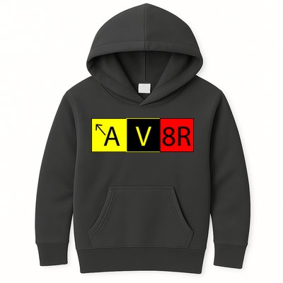 AV8R Pilot Expressions Kids Hoodie
