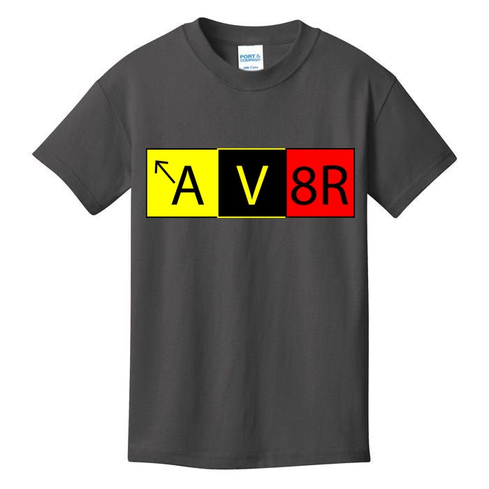 AV8R Pilot Expressions Kids T-Shirt