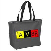 AV8R Pilot Expressions Zip Tote Bag