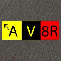 AV8R Pilot Expressions Cotton Canvas Backpack