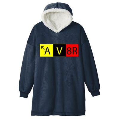 AV8R Pilot Expressions Hooded Wearable Blanket