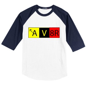 AV8R Pilot Expressions Baseball Sleeve Shirt