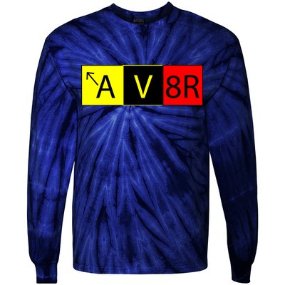 AV8R Pilot Expressions Tie-Dye Long Sleeve Shirt