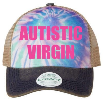 Autistic Virgin Legacy Tie Dye Trucker Hat