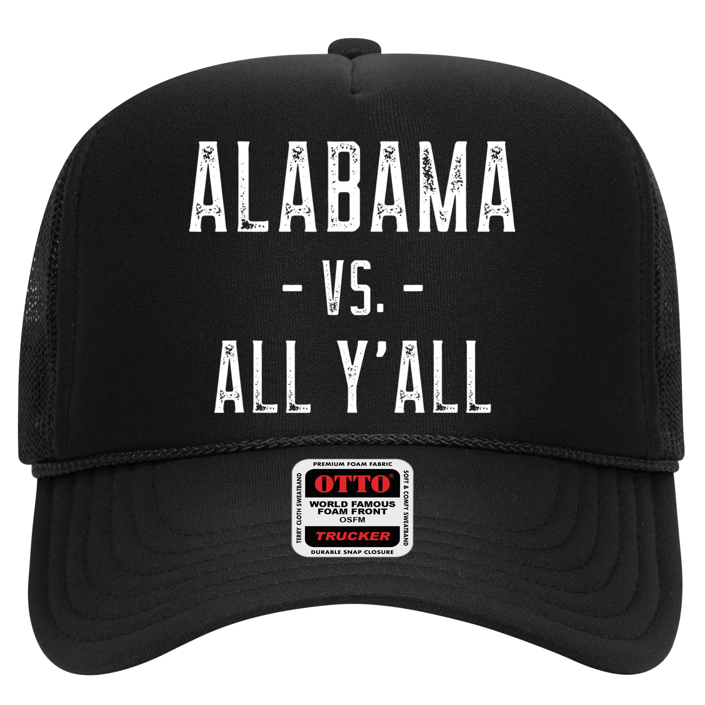 Alabama Vs. All Y’all Sports Weathered Vintage Southern Hat