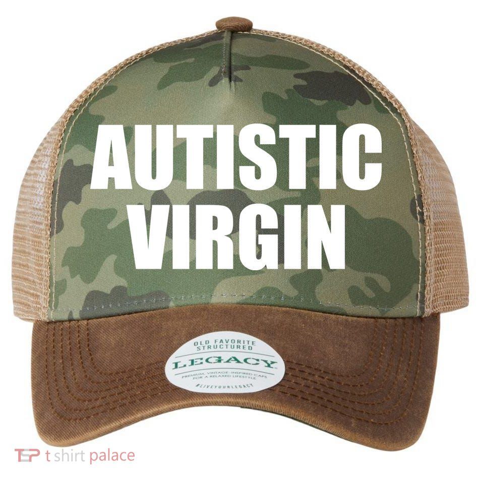 Autistic Virgin Legacy Tie Dye Trucker Hat