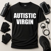 Autistic Virgin Cooling Performance Crew T-Shirt