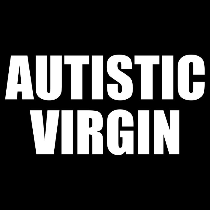 Autistic Virgin Flat Bill Trucker Hat