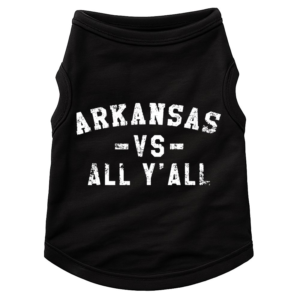 Arkansas Vs All Yall For Yall Vintage Doggie Tank