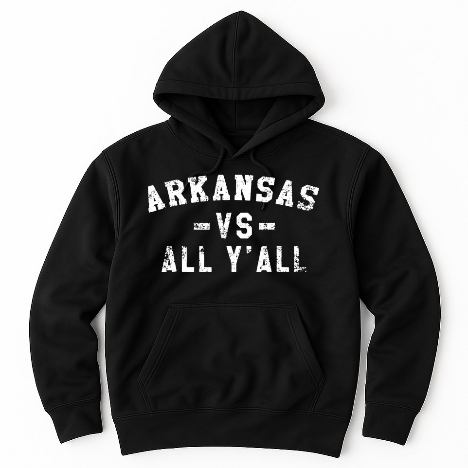 Arkansas Vs All Yall For Yall Vintage Hoodie