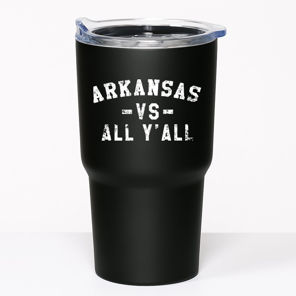 Arkansas Vs All Yall For Yall Vintage Tumbler