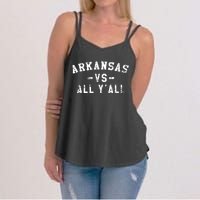 Arkansas Vs All Yall For Yall Vintage Women's Strappy Tank