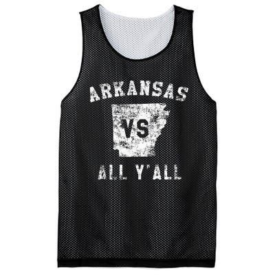 Arkansas Vs All Yall For YAll Mesh Reversible Basketball Jersey Tank