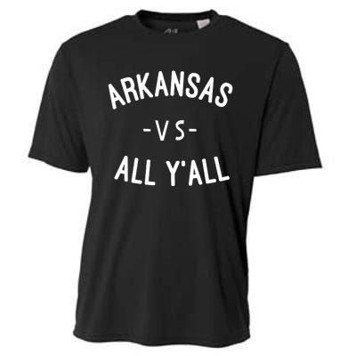 Arkansas Vs All Yall Cooling Performance Crew T-Shirt