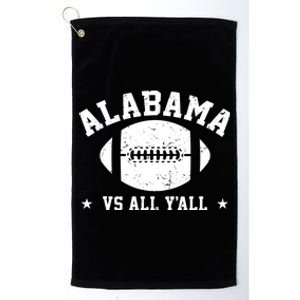 Alabama Vs All Yall Alabama State Platinum Collection Golf Towel