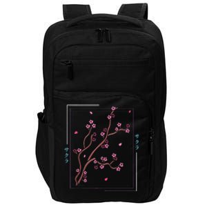 Asia Vaporwave Asian Japanese Sakura Aesthetic Indie Impact Tech Backpack