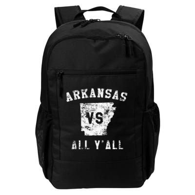 Arkansas Vs All Yall For Yall Men Women Kids Daily Commute Backpack