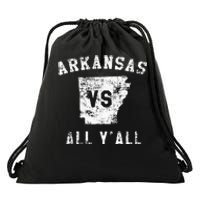 Arkansas Vs All Yall For Yall Men Women Kids Drawstring Bag