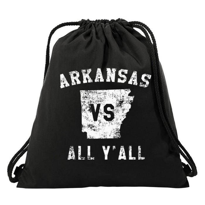 Arkansas Vs All Yall For Yall Men Women Kids Drawstring Bag