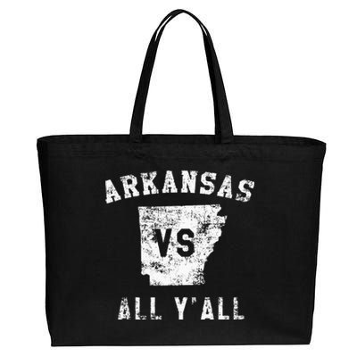 Arkansas Vs All Yall For Yall Men Women Kids Cotton Canvas Jumbo Tote