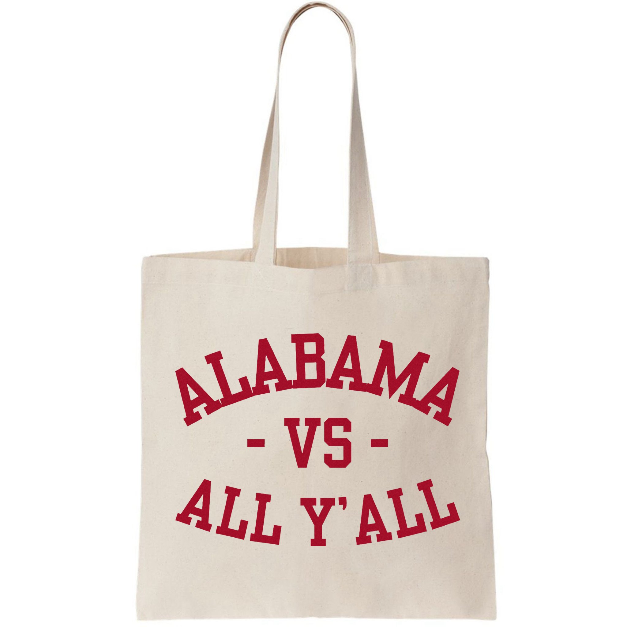 Alabama Vs All Y’All Sports Vintage Southern Bag