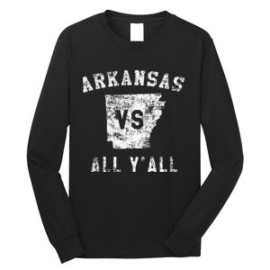 Arkansas Vs All Yall For Yall Long Sleeve Shirt