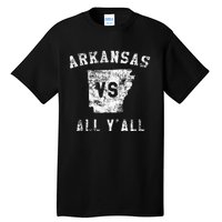 Arkansas Vs All Yall For Yall Tall T-Shirt