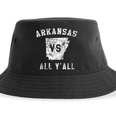 Arkansas Vs All Yall For Yall Sustainable Bucket Hat