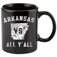 Arkansas Vs All Yall For Yall 11oz C Handle Ceramic Mug