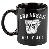 Arkansas Vs All Yall For Yall 11oz C Handle Ceramic Mug