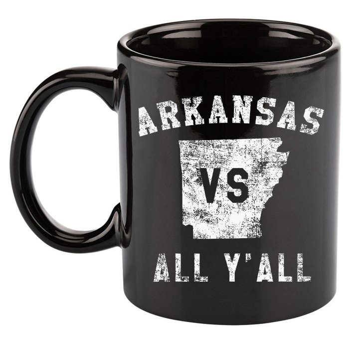 Arkansas Vs All Yall For Yall 11oz C Handle Ceramic Mug