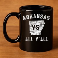 Arkansas Vs All Yall For Yall 11oz C Handle Ceramic Mug