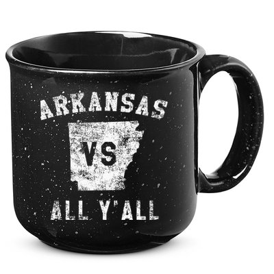 Arkansas Vs All Yall For Yall 15oz Campfire Ceramic Mug