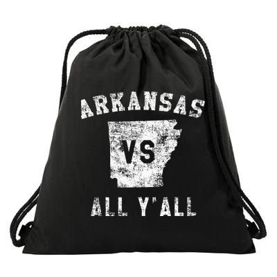Arkansas Vs All Yall For Yall Drawstring Bag