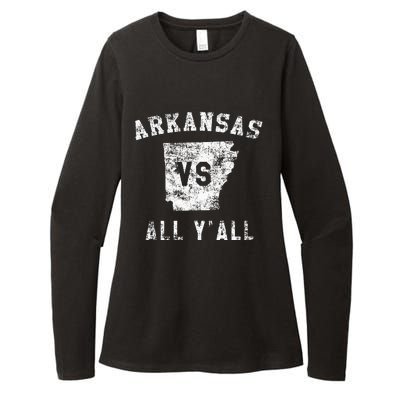 Arkansas Vs All Yall For Yall Womens CVC Long Sleeve Shirt