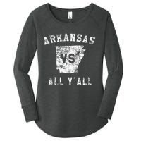 Arkansas Vs All Yall For Yall Women's Perfect Tri Tunic Long Sleeve Shirt