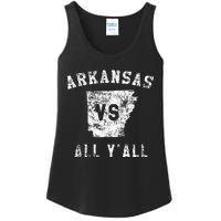 Arkansas Vs All Yall For Yall Ladies Essential Tank