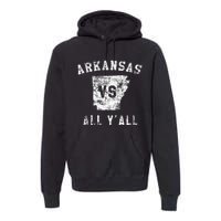 Arkansas Vs All Yall For Yall Premium Hoodie